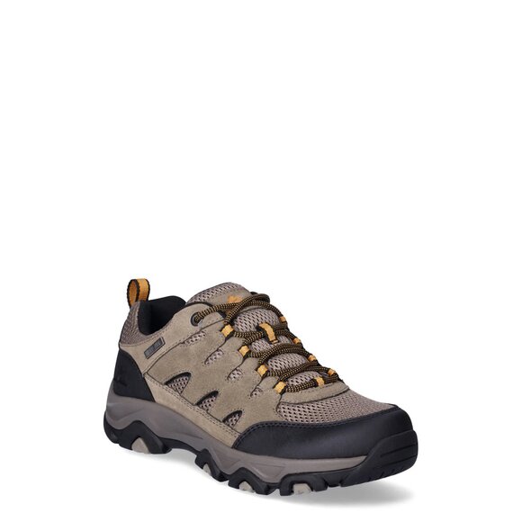 Men's Waterproof Hiking Boot Shoes Suede Leather Lightweight Lace Up Ozark Trail - Picture 2 of 15
